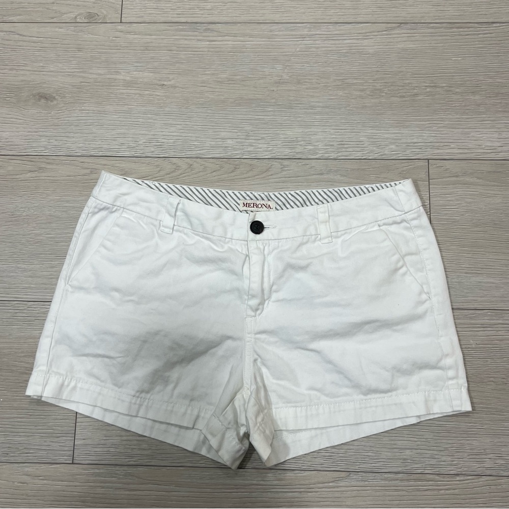 Marina White Shorts